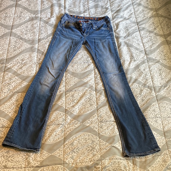 Rock Revival size 27 Calli boot cut 31 inseam like new - Picture 1 of 6